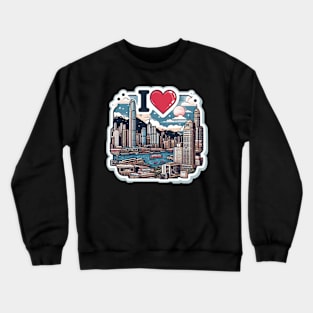 I Love Hong Kong Crewneck Sweatshirt